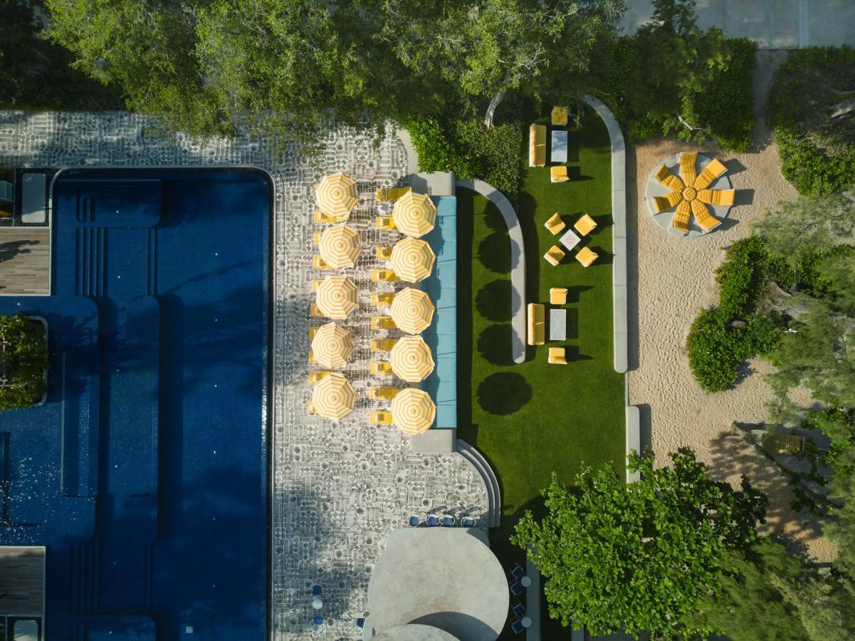 The Standard, Hua Hin 호텔 외부 사진 Aerial view of the pool