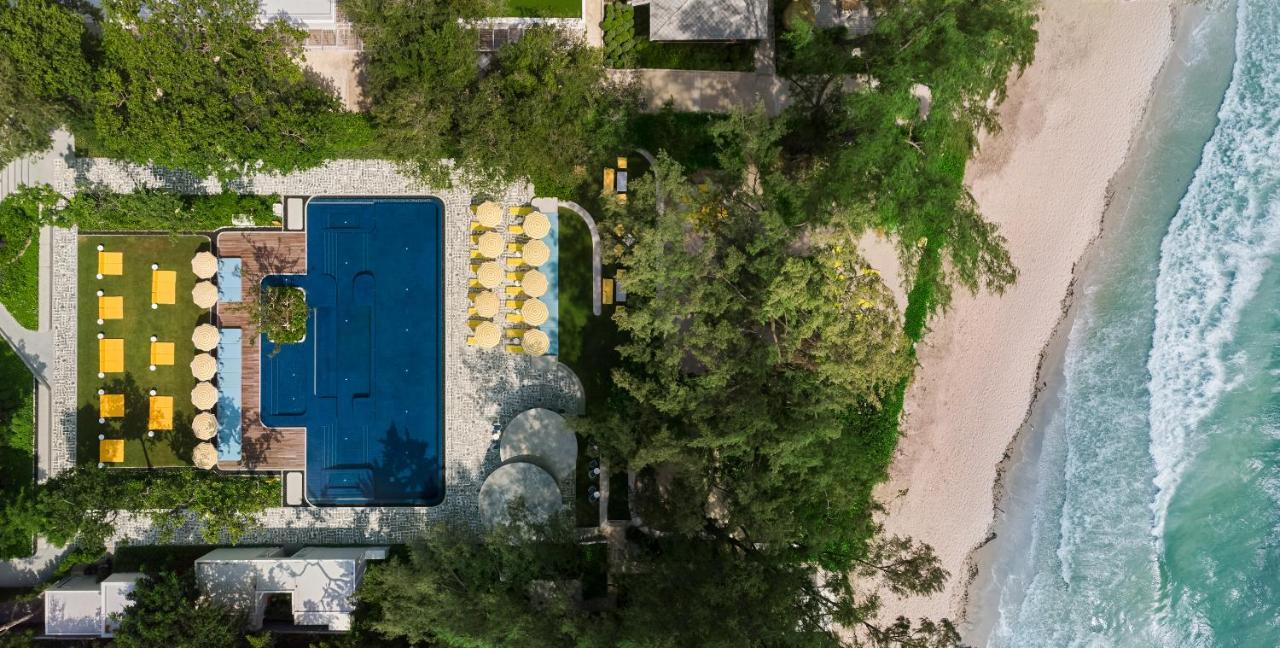 The Standard, Hua Hin 호텔 외부 사진 Aerial view of the resort