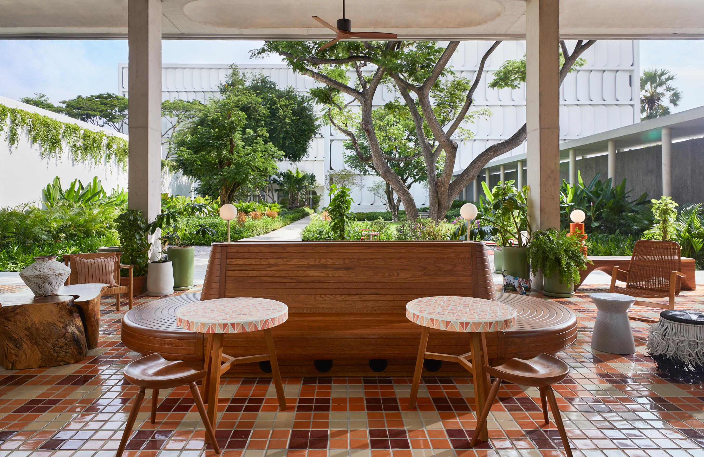The Standard, Hua Hin 호텔 외부 사진 The interior of the hotel