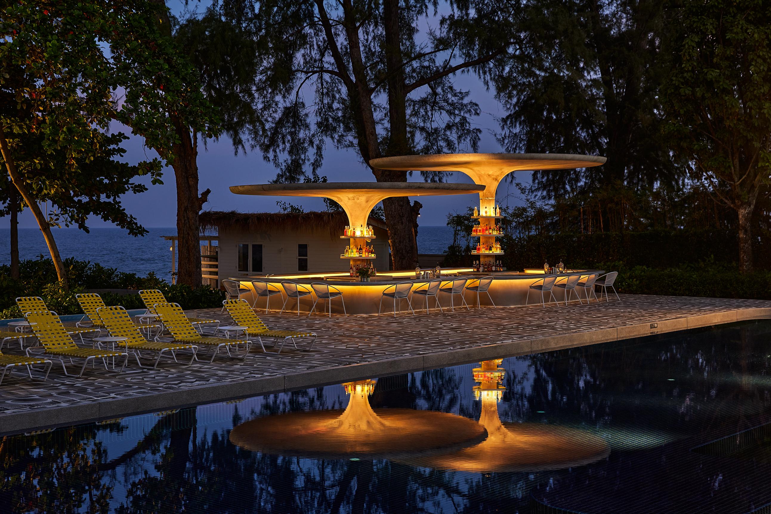 The Standard, Hua Hin 호텔 외부 사진 The bar at the Hotel Alexandra